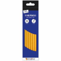 Pencils with Eraser Tops 5HB